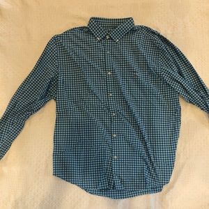 Vineyard vines blue checked button down 2xl